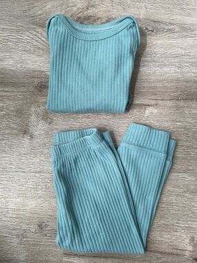Cloud Island blue bodysuit set size 12 months